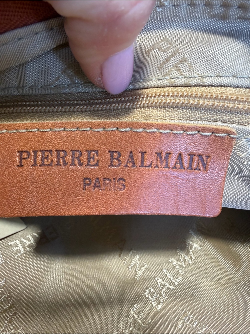 Pierre Balmain Paris 1990s Old Money Paisley Tote Shoulder Bag - Picture 3 of 15